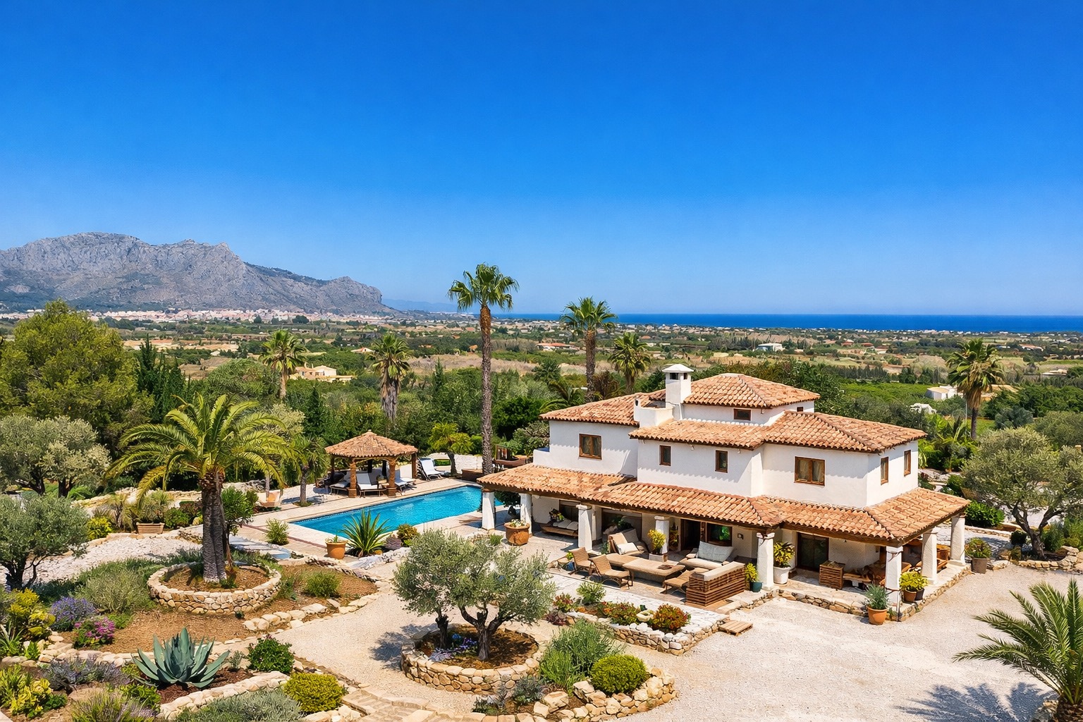 C·XY3224PED - C3XY3224PED Villa avec vue sur la mer à vendre à Pedreguer