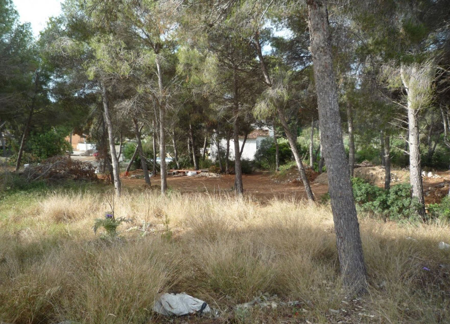 Trois terrains à bâtir à vendre à Moraira, situés à distance de marche du centre