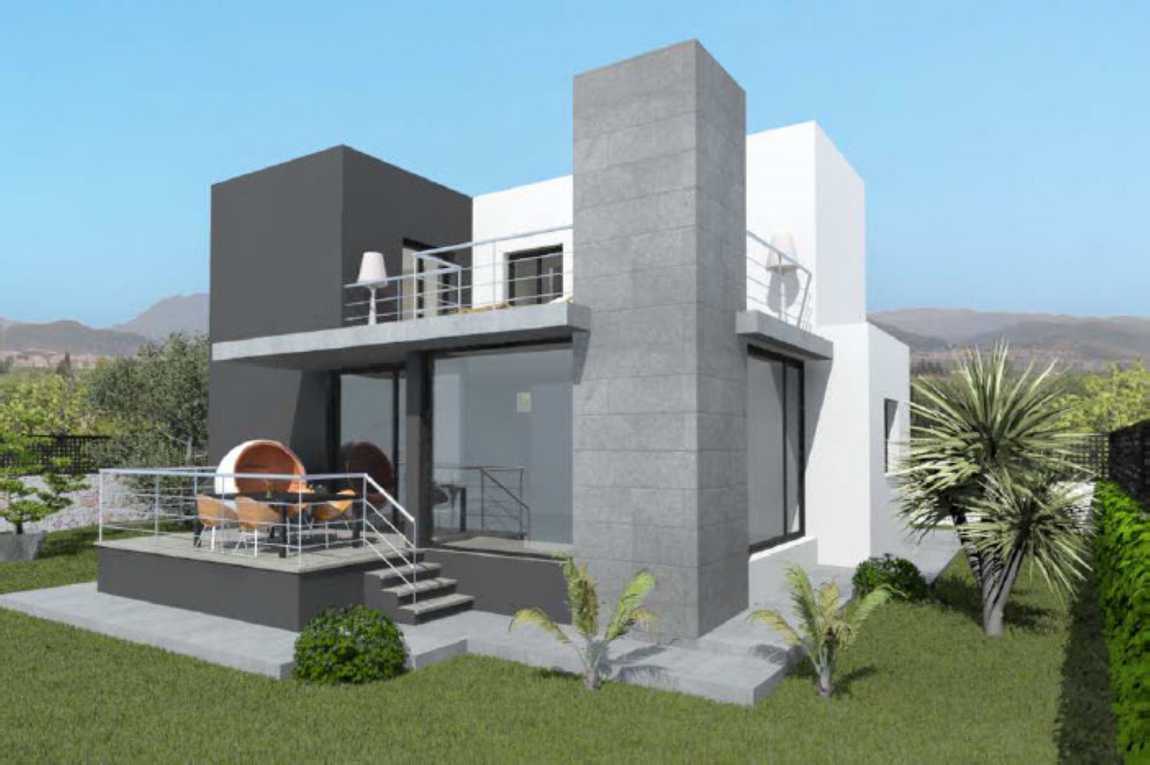 Villa de obra nueva en venta en La Sella, ubicada cerca del campo de golf. En la