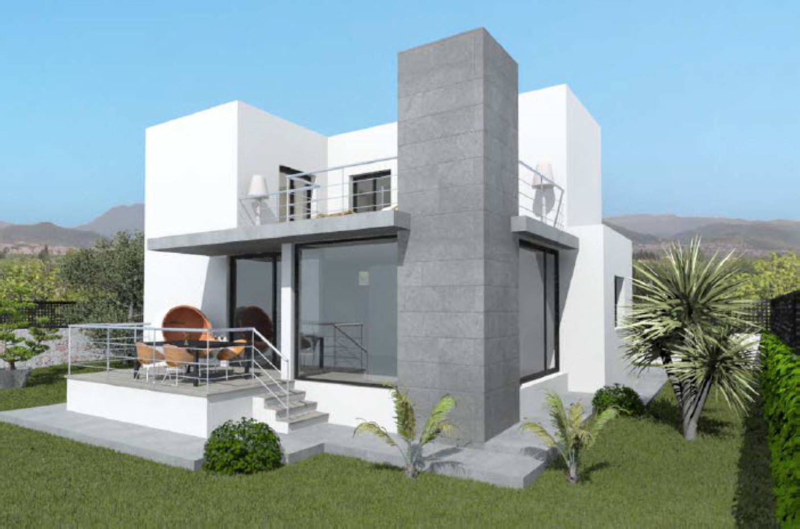 Villa de obra nueva en venta en La Sella, ubicada cerca del campo de golf. En la