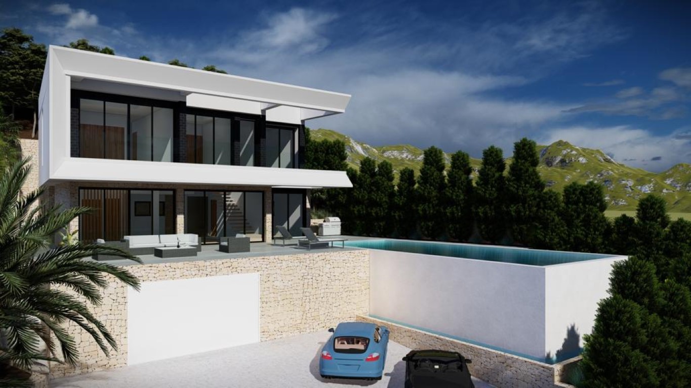 Esta hermosa villa moderna de nueva construcción estará lista a finales de 20123.