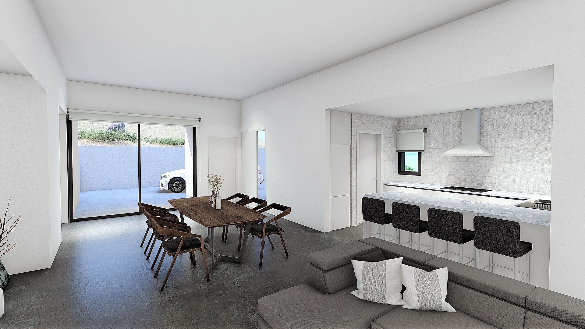 3581BELL Moderna villa en construcción en venta en Benitachell