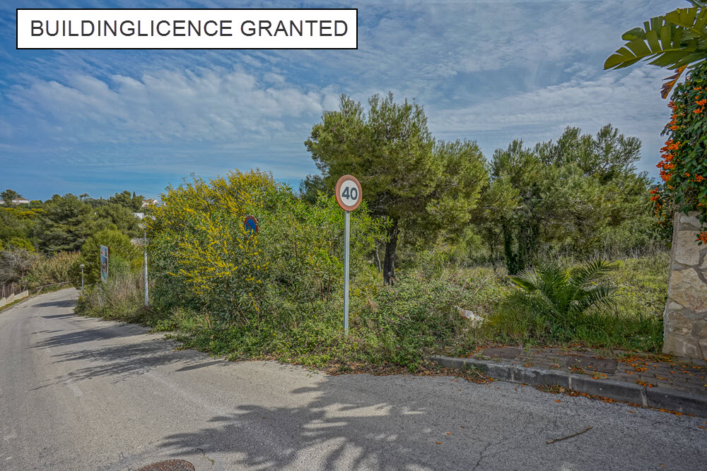 3581BELL Moderna villa en construcción en venta en Benitachell