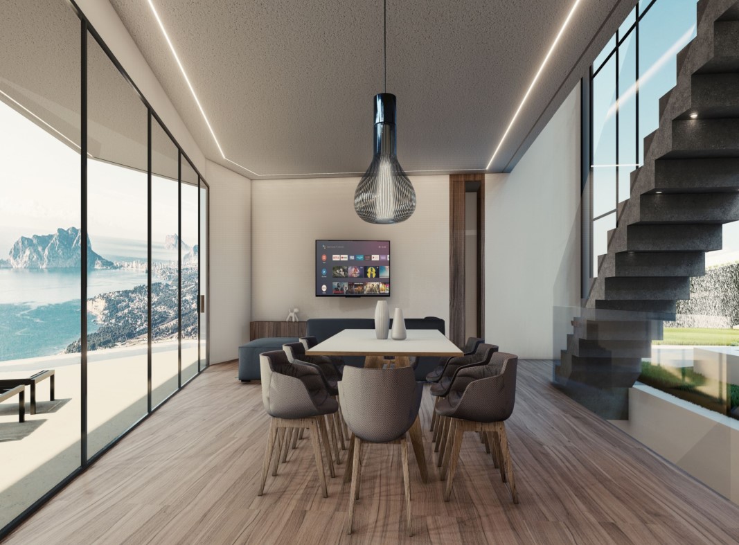 4298BEN - 4298BEN Modern villa with breathtaking views over the Benissa coast