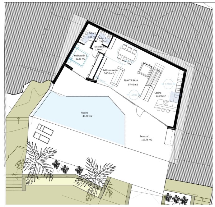 4298BEN - 4298BEN Modern villa with breathtaking views over the Benissa coast