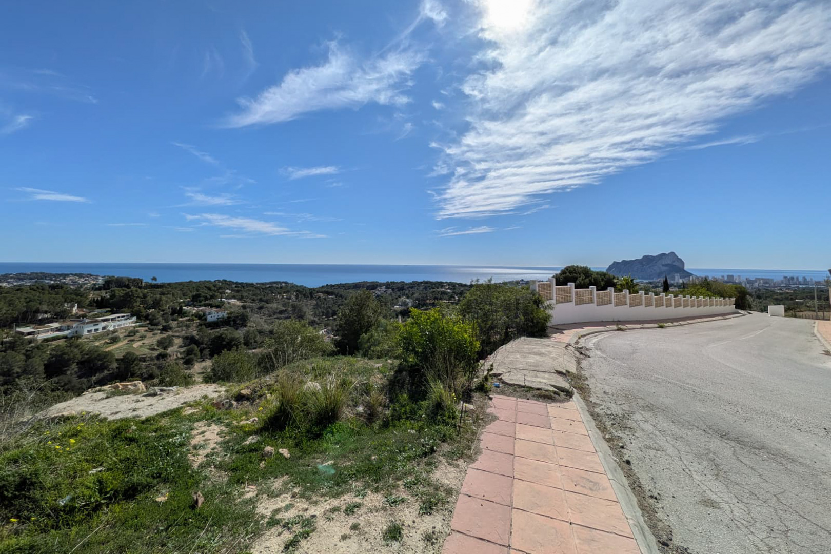 4324BEN - 4324BEN Plot with panoramic sea views for sale in Benissa
