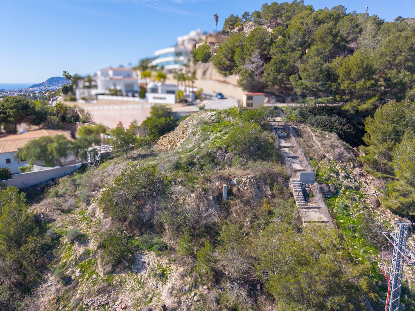 4324BEN - 4324BEN Plot with panoramic sea views for sale in Benissa