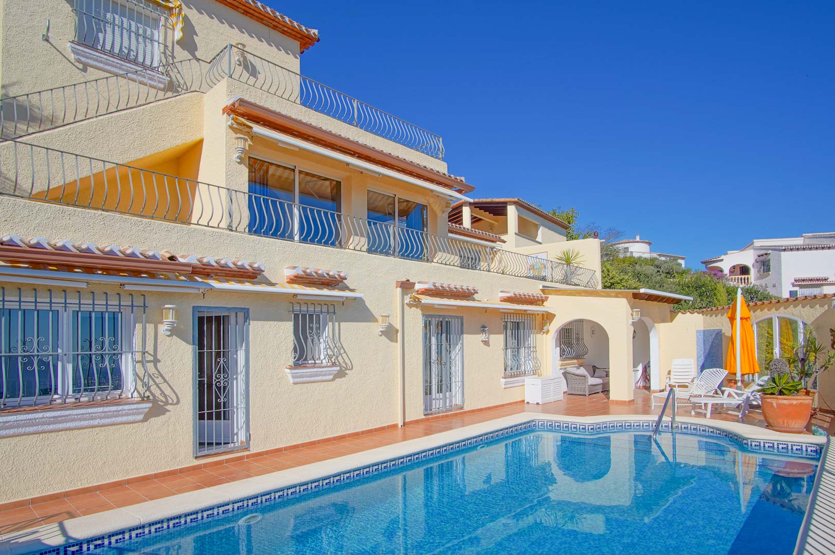 8152PEG Villa con vistas al mar en venta en Monte Pego