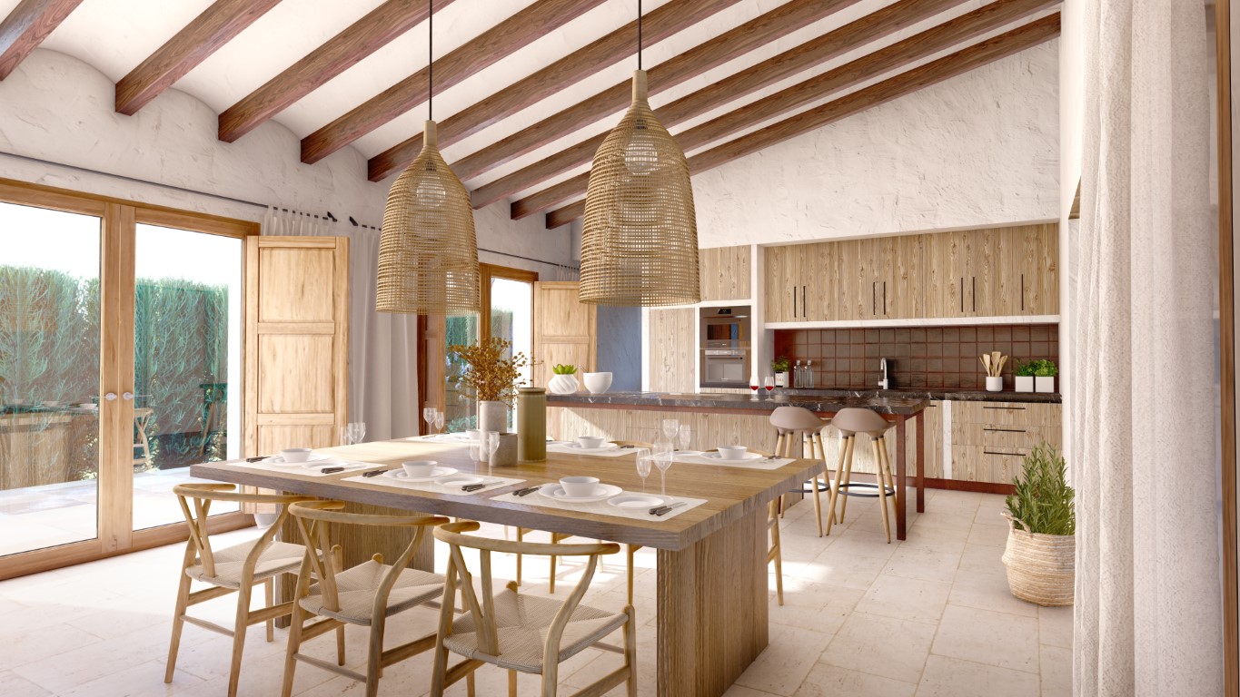 3581BELL Moderna villa en construcción en venta en Benitachell