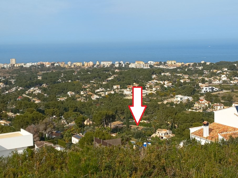 3581BELL Moderna villa en construcción en venta en Benitachell