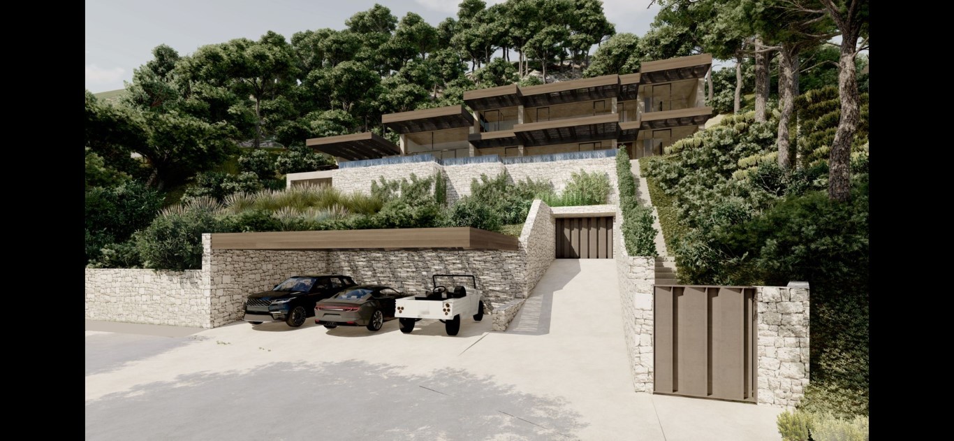 6390BEN - OFF6390BEN Belle et spacieuse villa neuve à vendre avec vue sur la mer à Benissa