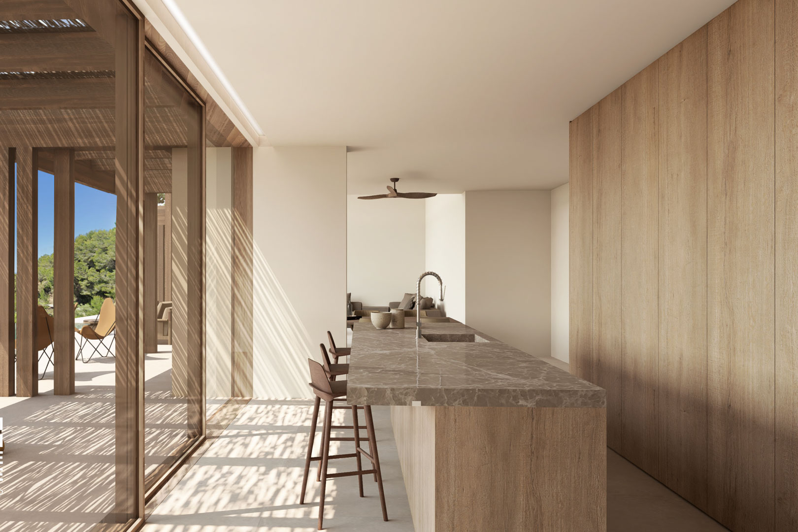 6390BEN - OFF6390BEN Belle et spacieuse villa neuve à vendre avec vue sur la mer à Benissa