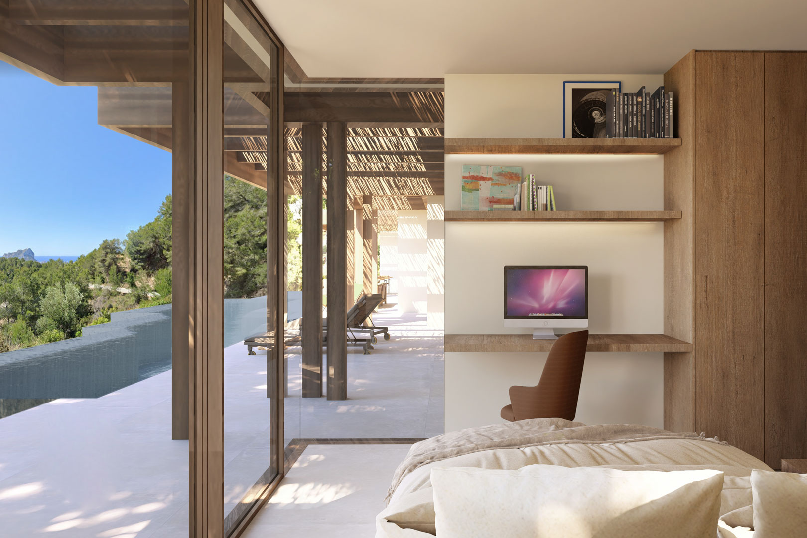 6390BEN - OFF6390BEN Belle et spacieuse villa neuve à vendre avec vue sur la mer à Benissa