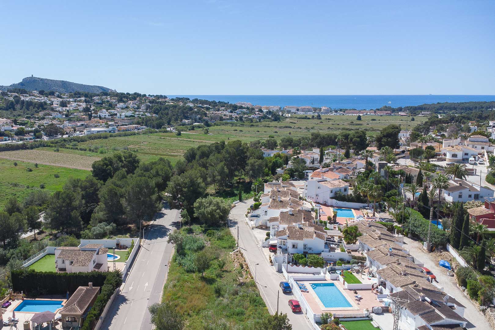 8209MOR - 8209MOR Proyecto de villa moderna con licencia garantizada a la venta en Moraira.