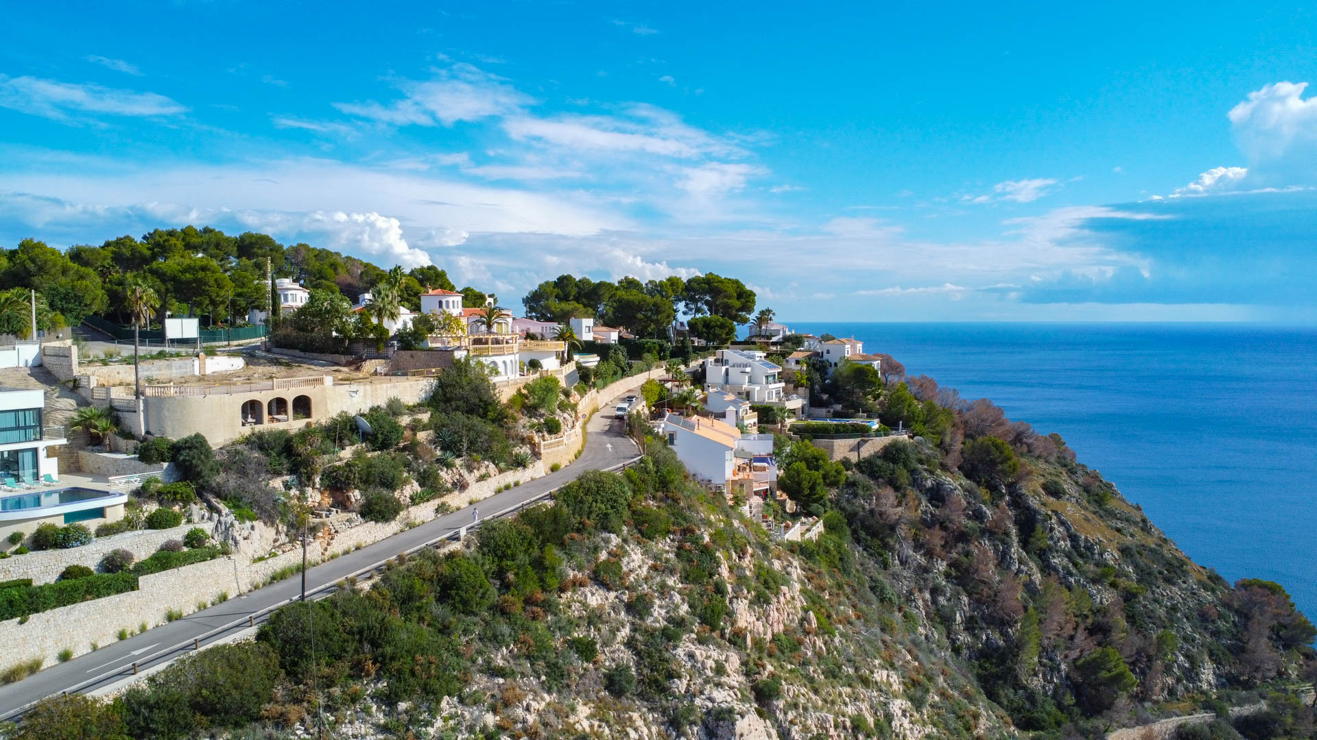 3999JAV - 3999JAV Terrain avec vue imprenable sur la mer et permis de construire à vendre à Granadella, Jávea