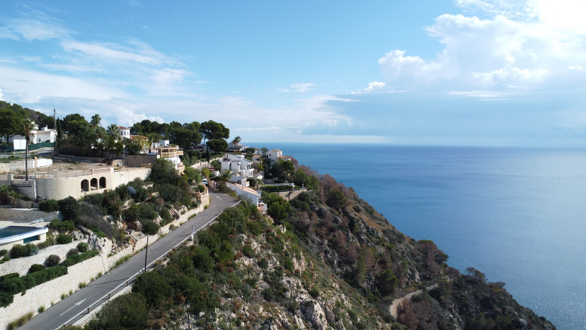 3999JAV - 3999JAV Terrain avec vue imprenable sur la mer et permis de construire à vendre à Granadella, Jávea