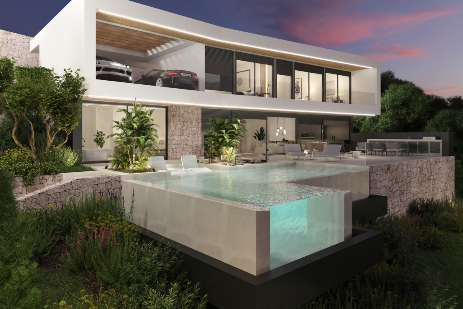 4458BELL - 4458BELL Villa moderne avec vue sur la mer à vendre à Cumbre del Sol