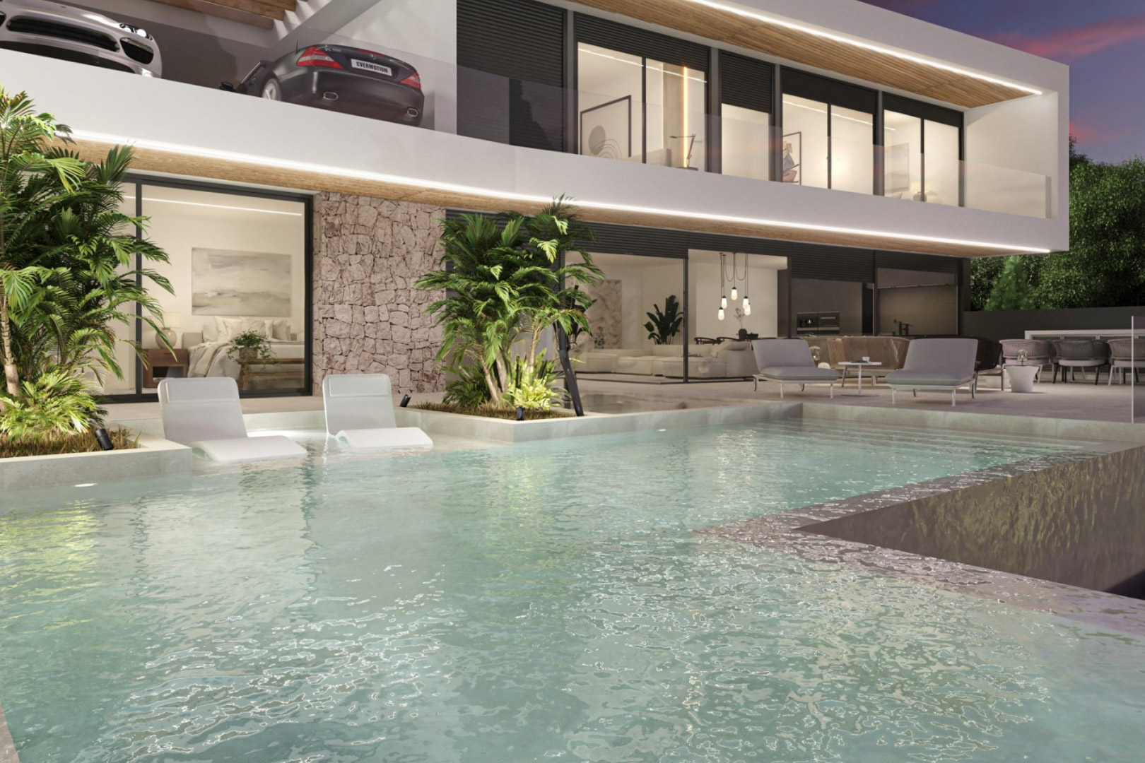 4458BELL - 4458BELL Villa moderne avec vue sur la mer à vendre à Cumbre del Sol