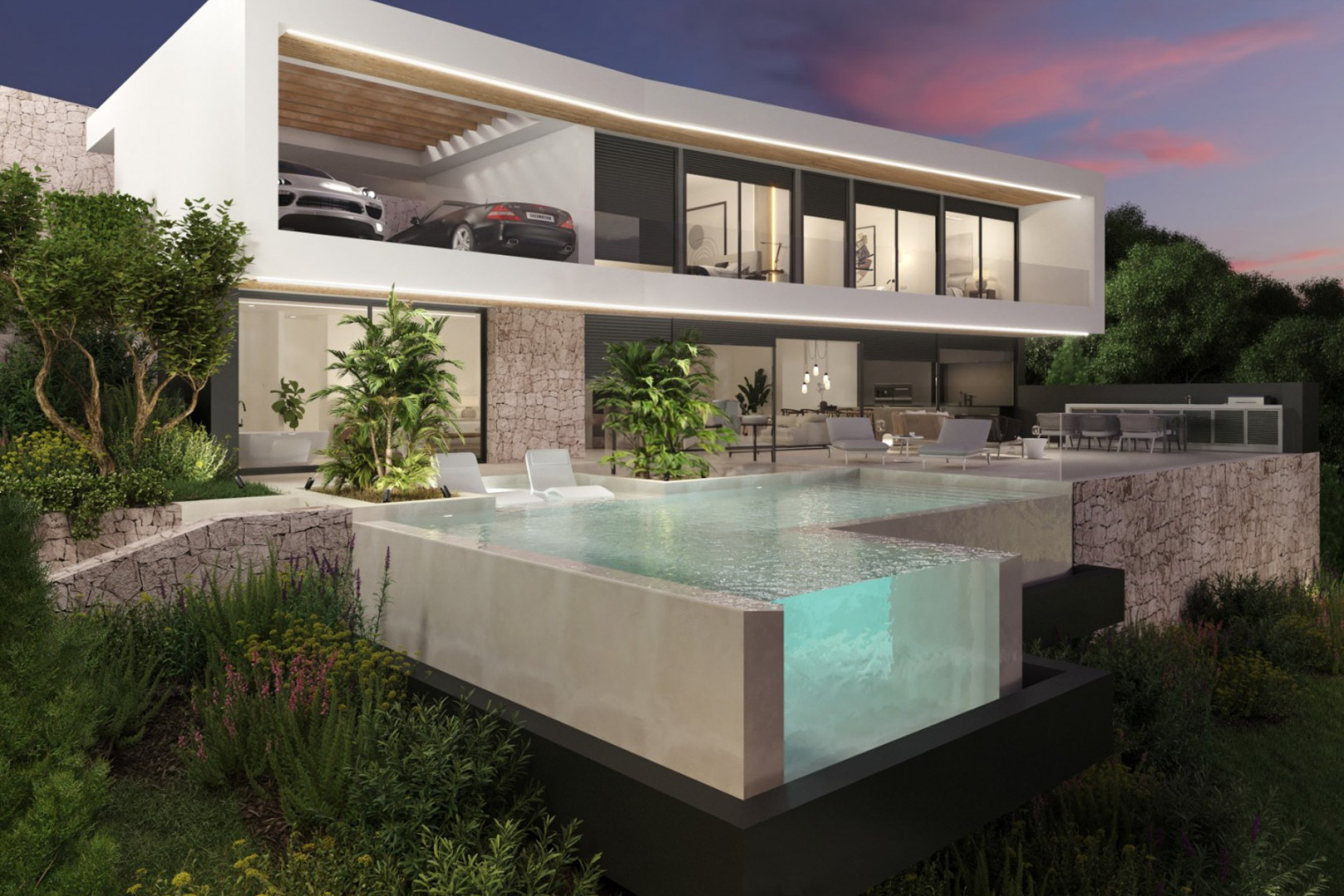 4458BELL - 4458BELL Villa moderne avec vue sur la mer à vendre à Cumbre del Sol