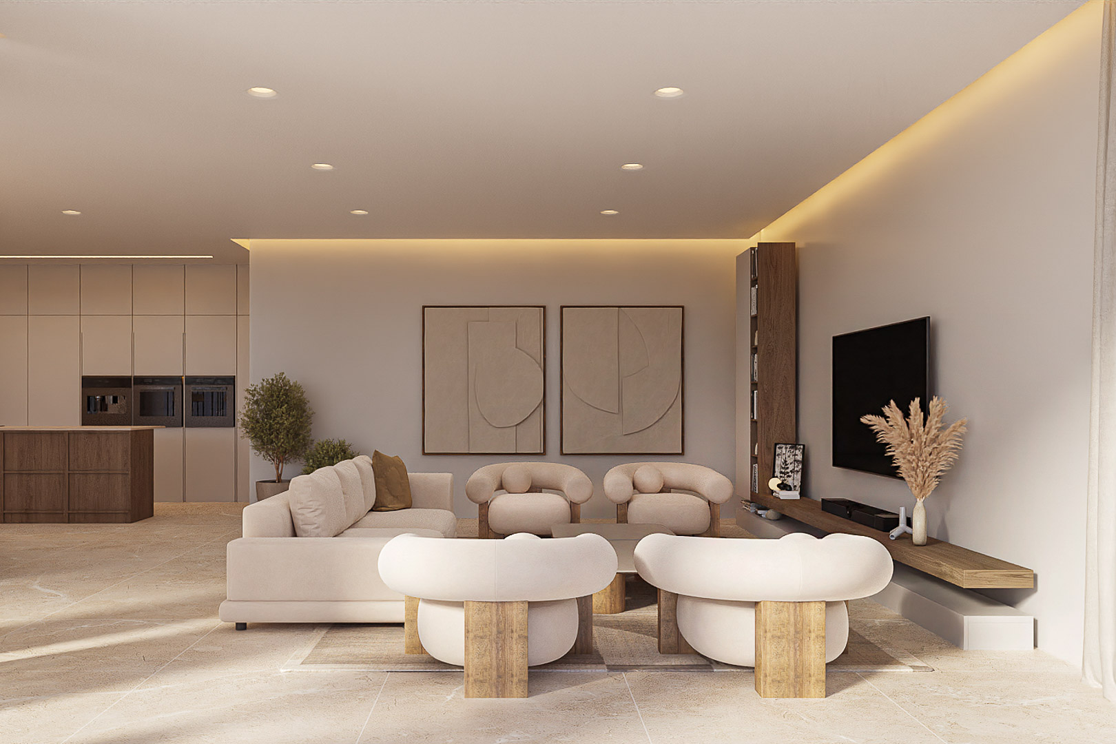 8219MOR - 8219MOR Proyecto de villa moderna en venta en El Tesoro, Moraira.