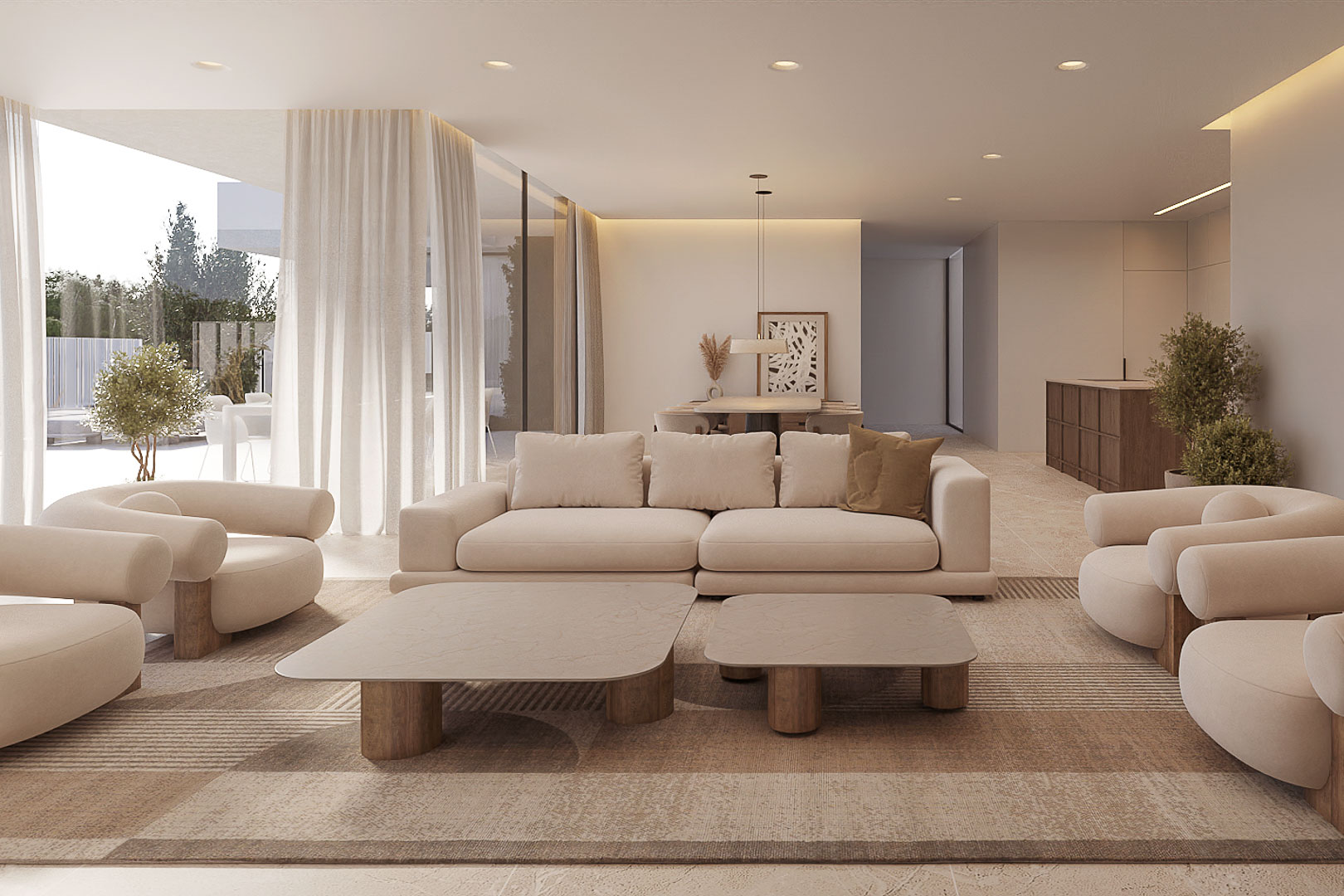 8219MOR - 8219MOR Proyecto de villa moderna en venta en El Tesoro, Moraira.