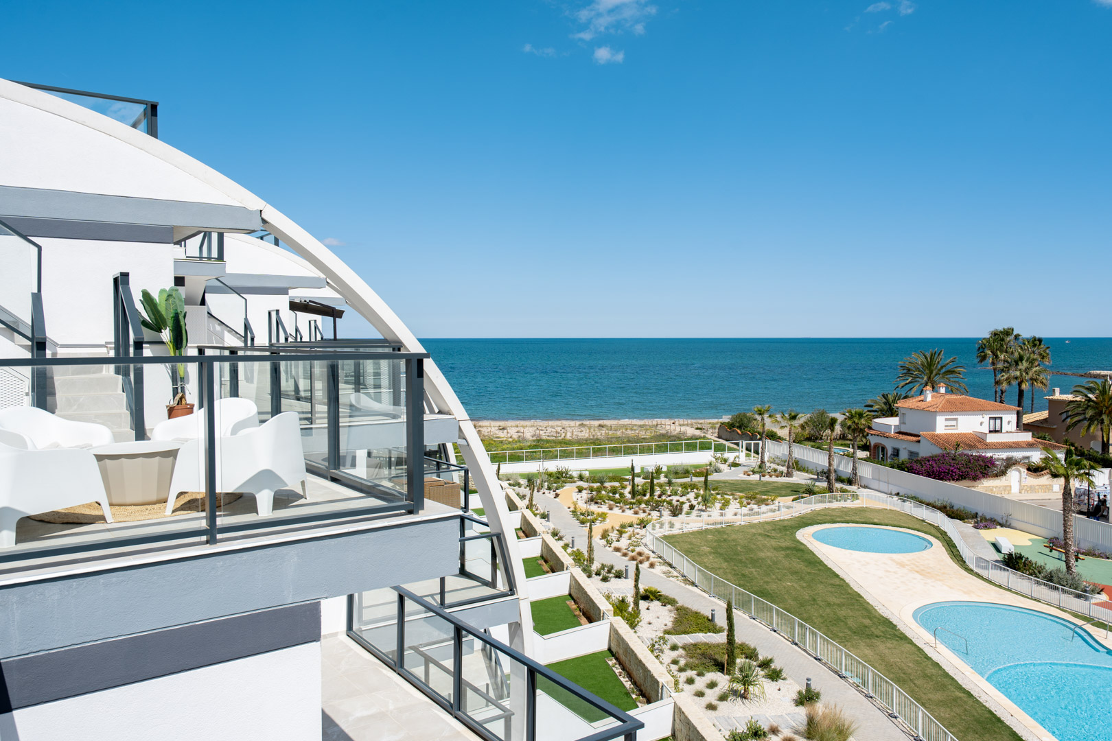 4502DEN - 4502DEN Fantastique penthouse moderne directement sur la plage à vendre à Denia