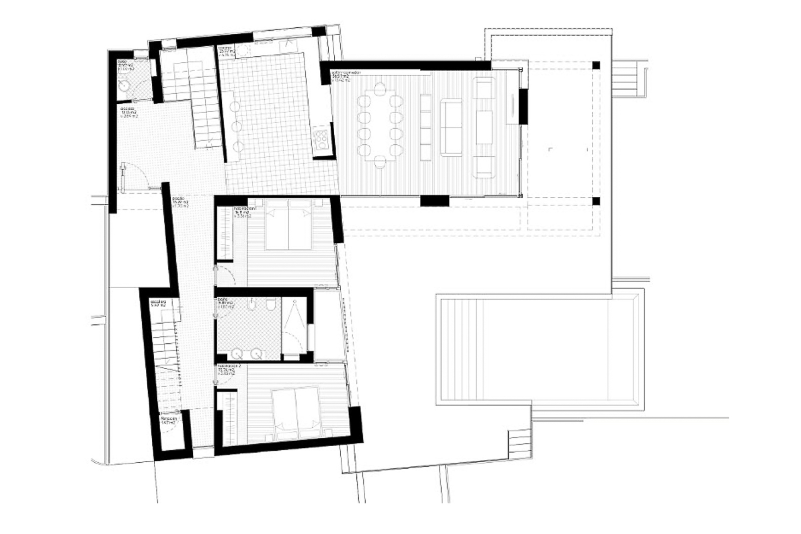 8248MOR - 8248MOR Villa moderna de obra nueva con vistas panorámicas al mar y gran terraza, a la venta en Moraira.