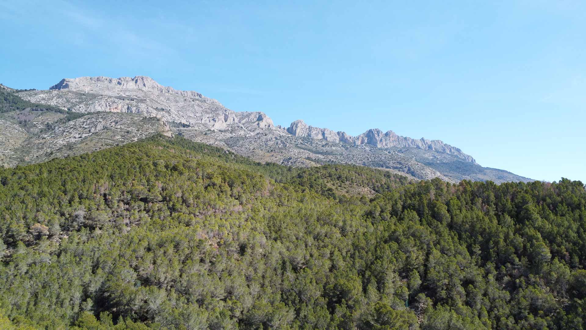 8256ALT Mediterrane Villa mit Teilblick auf das Meer und die Berge zum Verkauf in Altea.