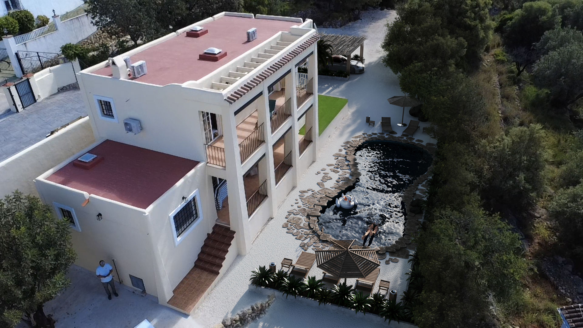 C4XY4536JAL Villa reformada en venta con vistas panorámicas al valle en Valle del Paraíso