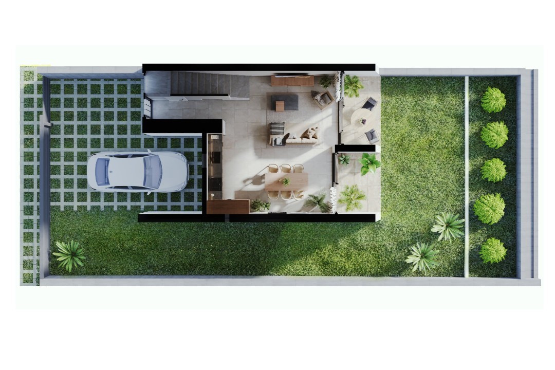 Försäljning. terraced_house i Calpe