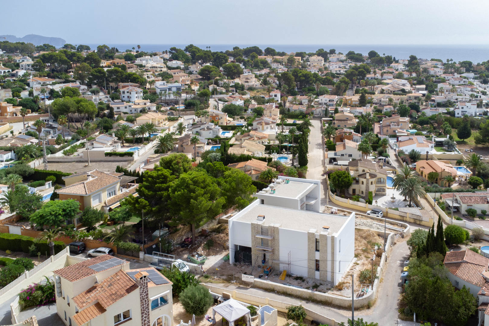 4569CAL - 4569CAL Villa moderne de nouvelle construction à distance de marche de la plage de Calpe