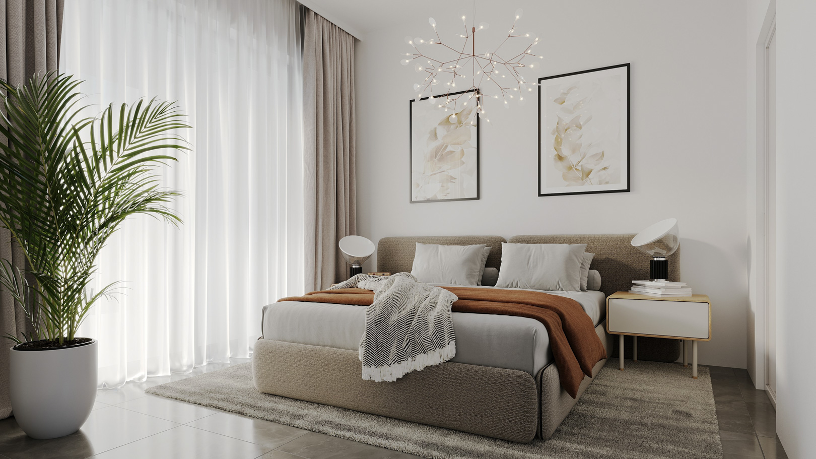 4570CAL Moderna villa de obra nueva a 500 m de la playa, en venta en Calpe