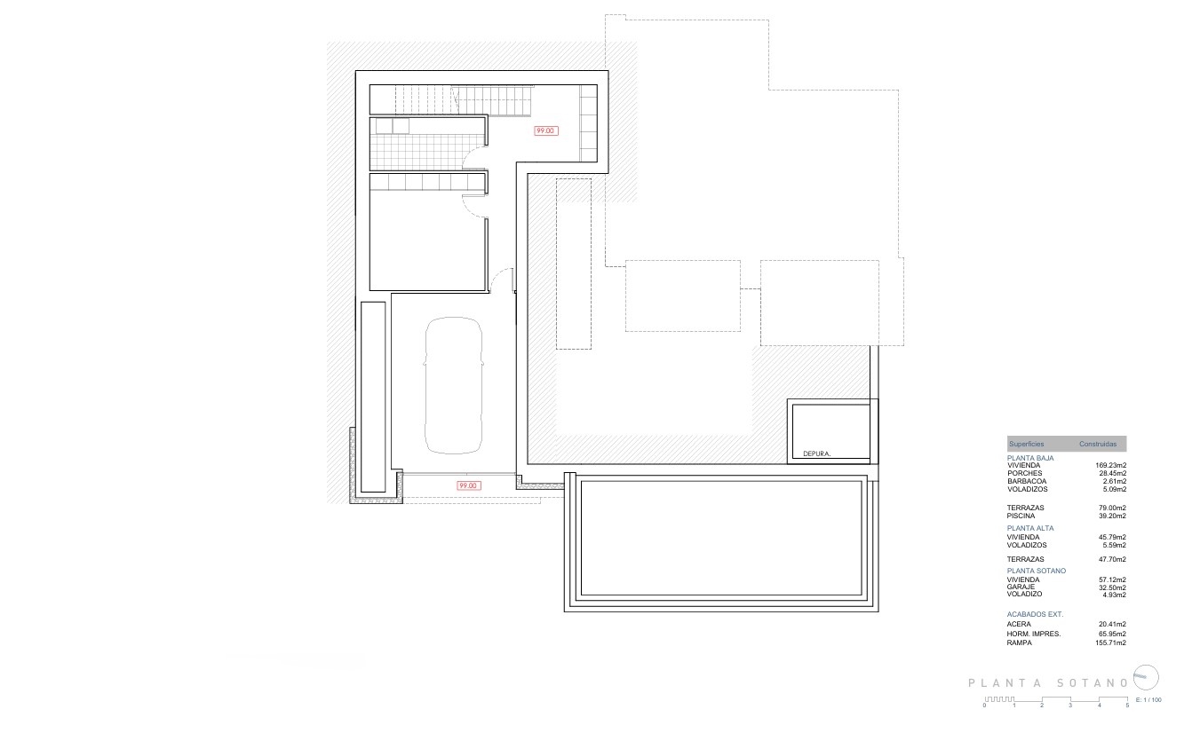 4573BEN - 4573BEN Luxury villa under construction for sale in Benissa Costa