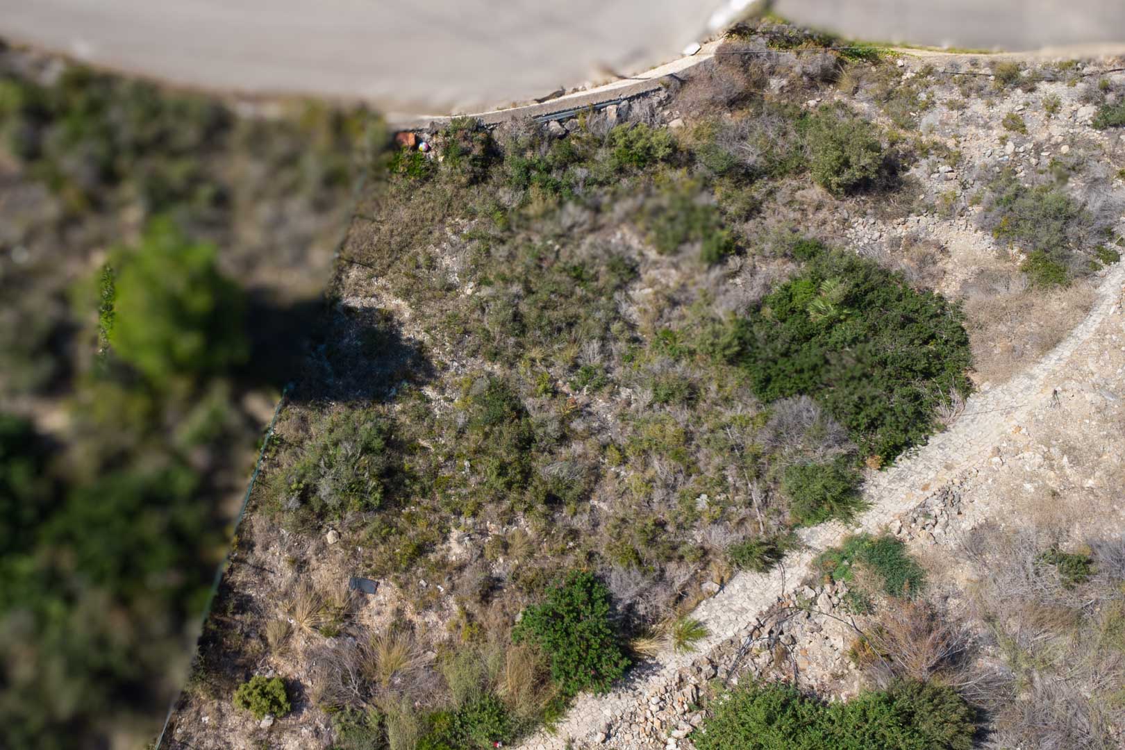 C3XY8299MOR Terrain urbain avec vue sur la mer près d'El Portet, à vendre à Moraira.