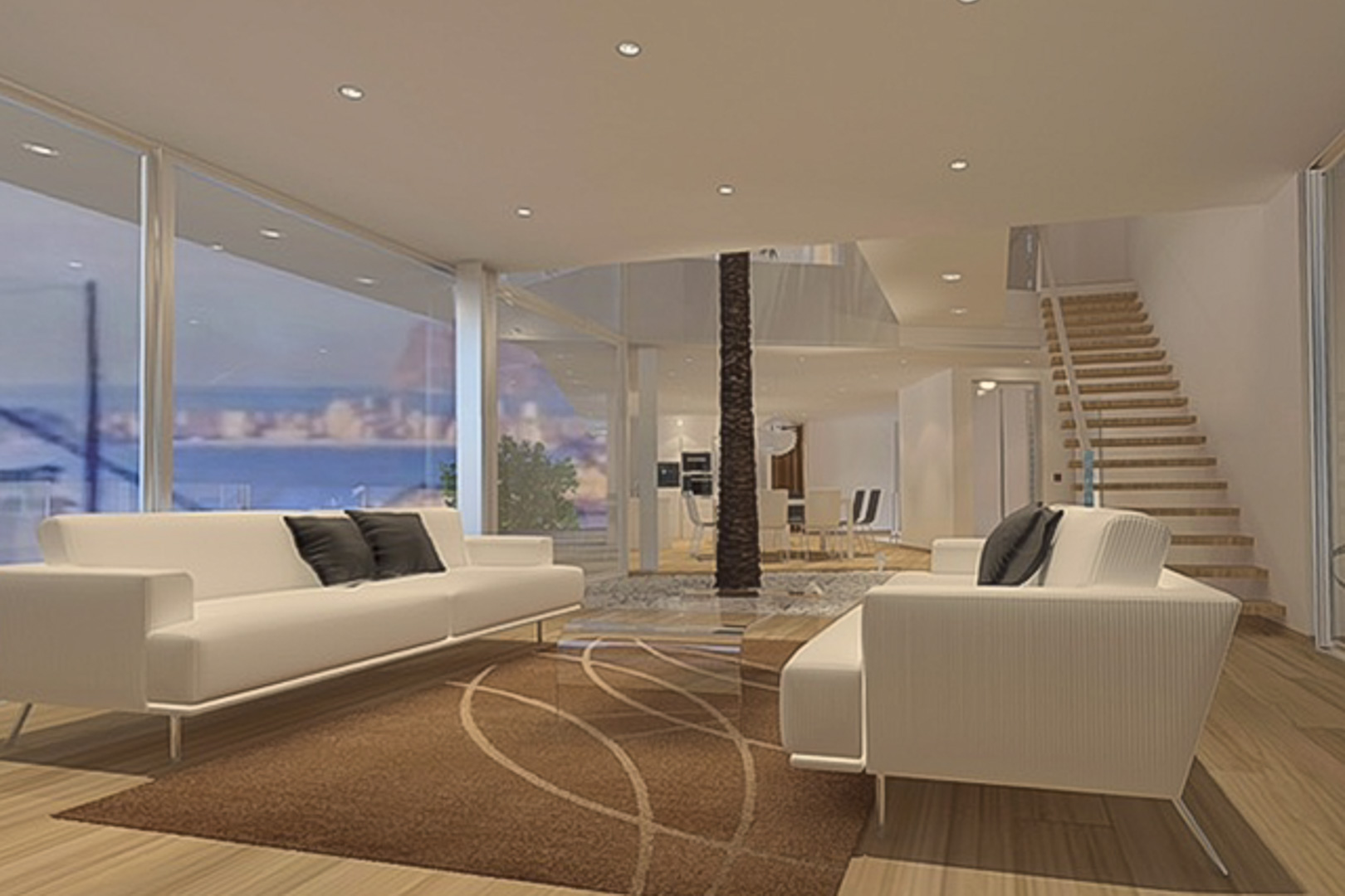 C3XY8299MOR Terrain urbain avec vue sur la mer près d'El Portet, à vendre à Moraira.