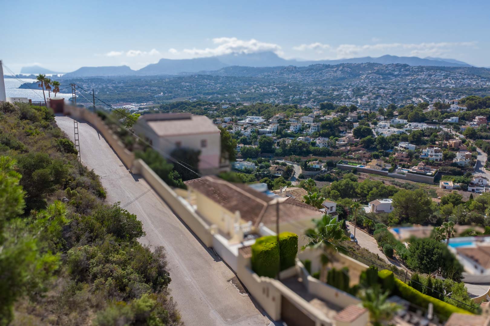 C3XY8299MOR Terrain urbain avec vue sur la mer près d'El Portet, à vendre à Moraira.