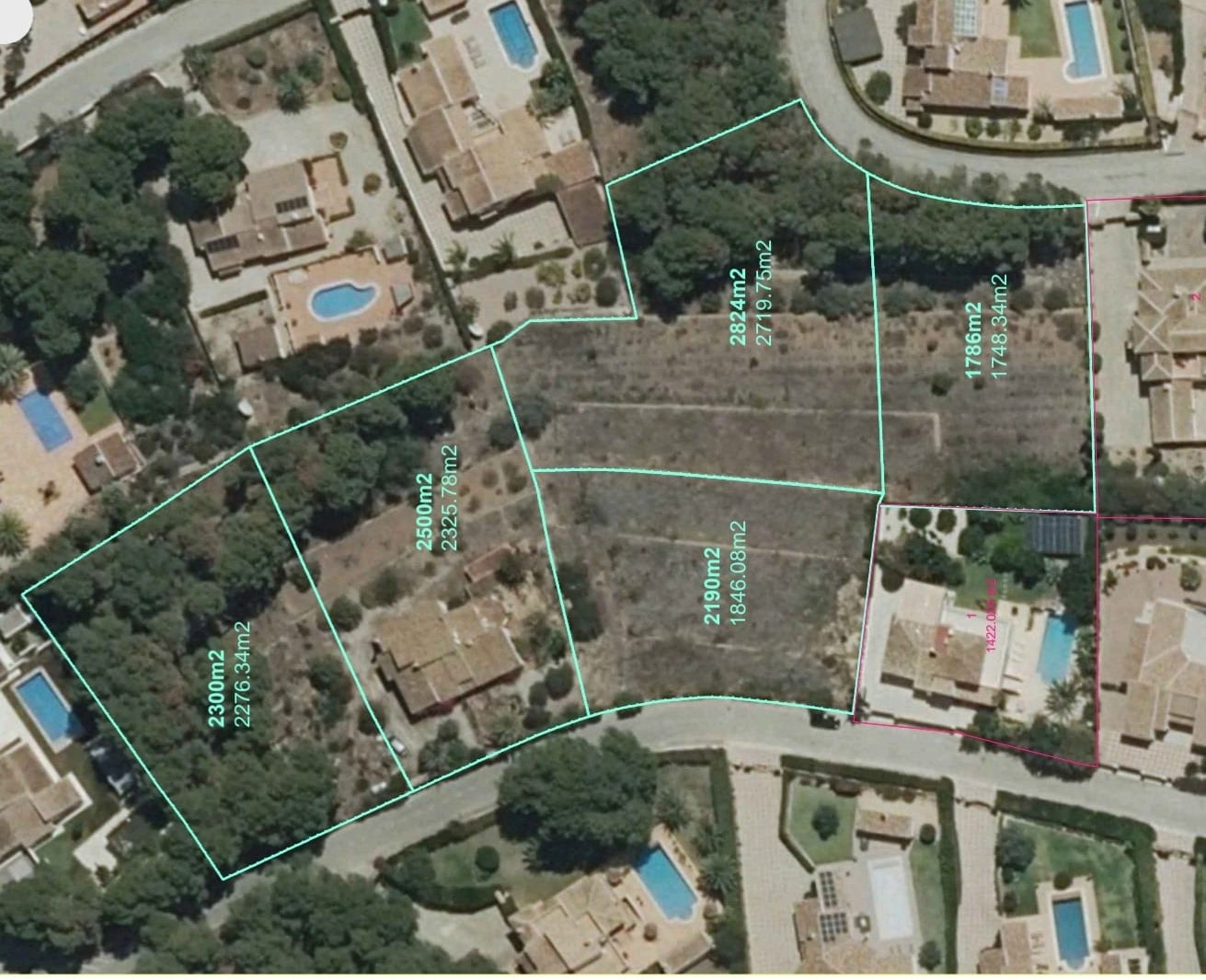 C3XY4582JAV 4 solares urbanos en venta en La Lluca, Jávea