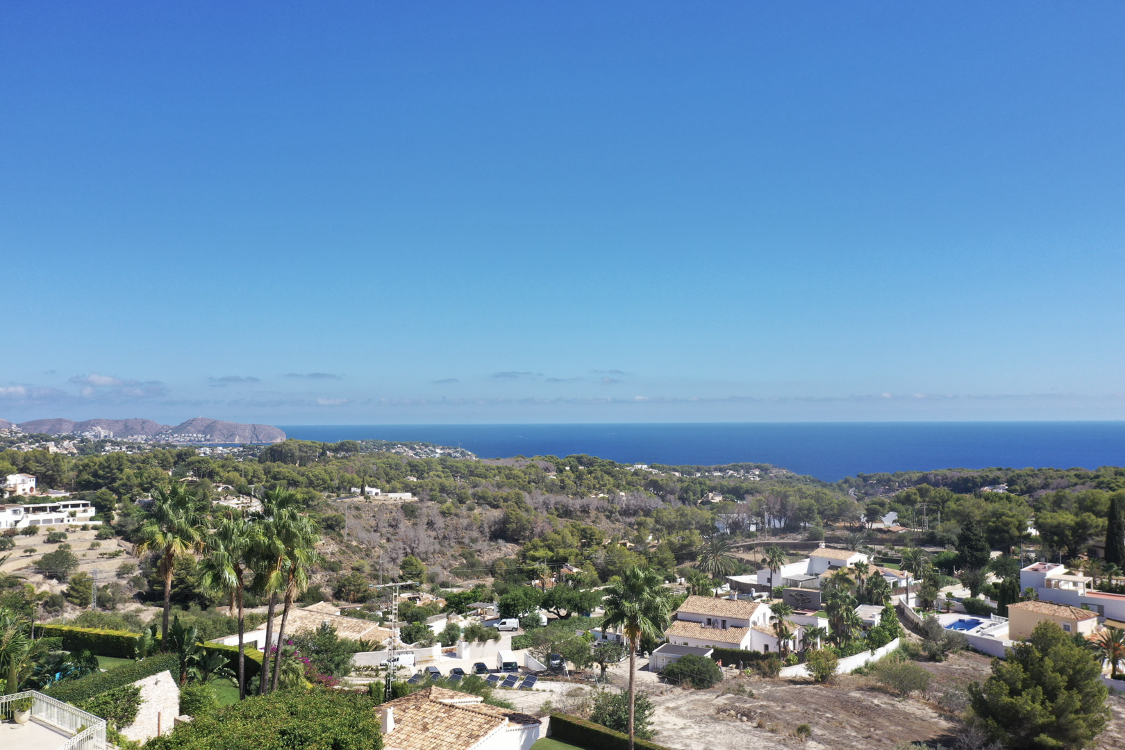 4587BEN Villa de luxe neuve avec vue sur la mer à vendre à Benissa