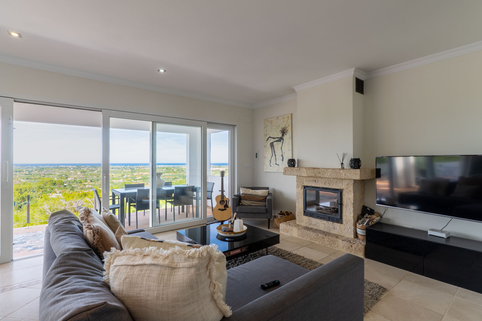 C4XY8309SEL Villa mediterranea con vistas panorámicas al mar a la venta en La Sella, Pedreguer.