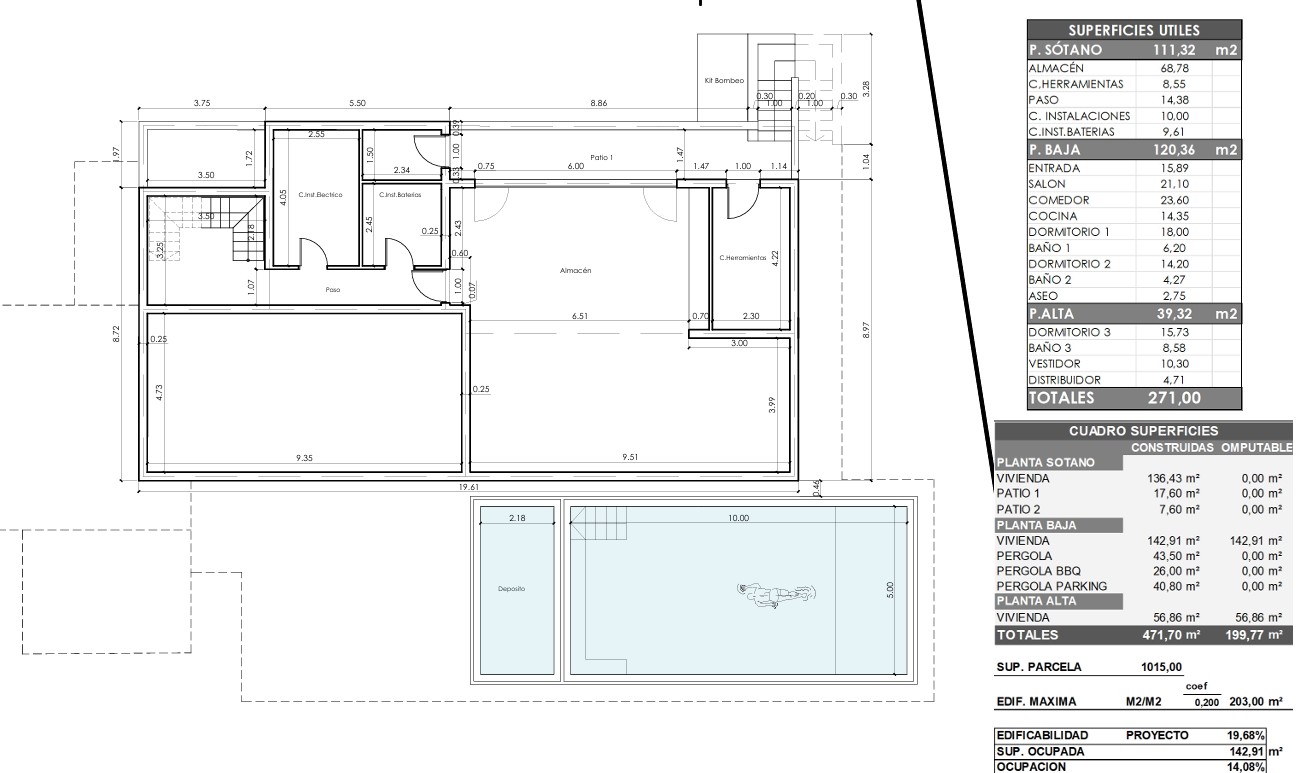 4594CAL - 4594JAV Luxury new build villa for sale in La Guardia, Jávea