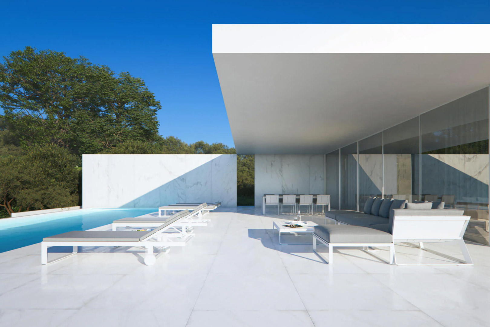 8311MOR - 8311MOR Designer villa under construction, with open sea views, for sale in Moraira.