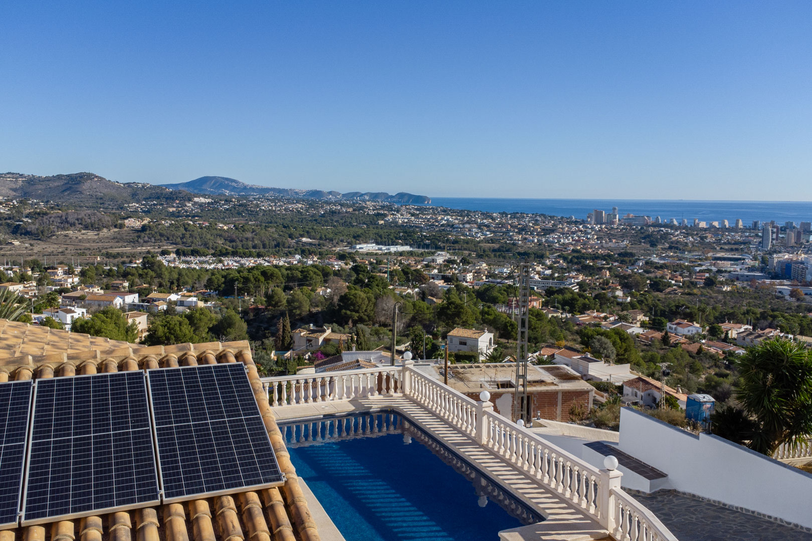 C4XY4596CAL - Villa C4XY4596CAL avec maison d'hôtes et vue panoramique sur la mer à vendre à Oltamar, Calpe