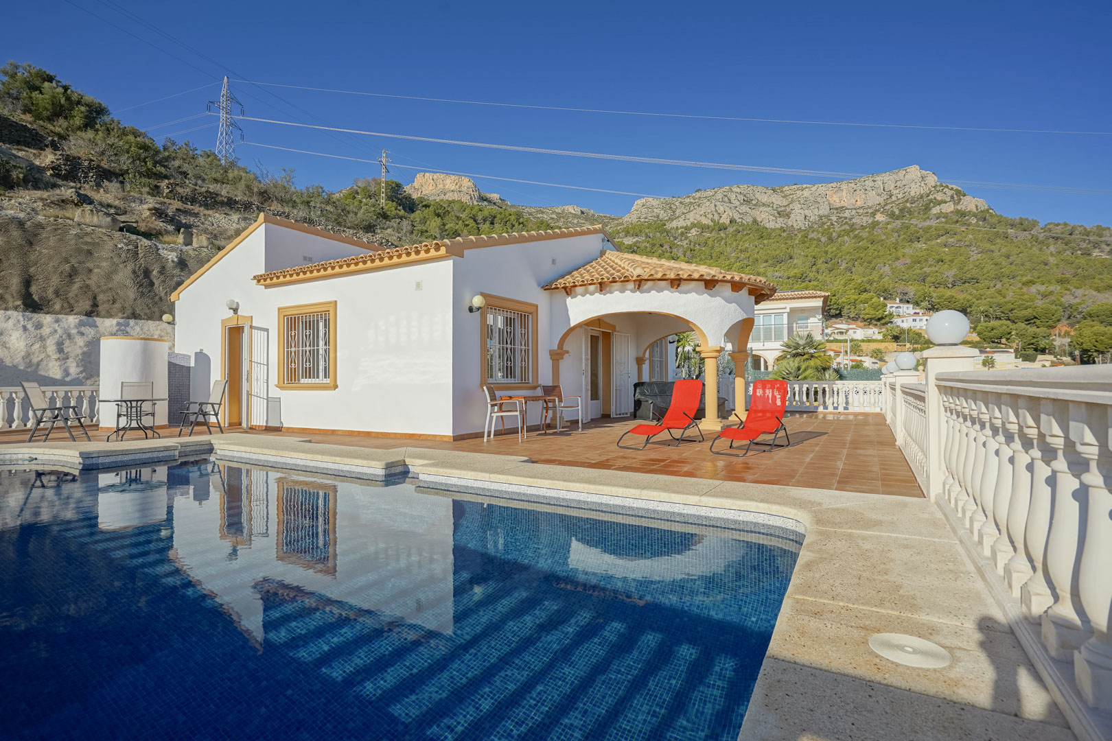 C4XY4596CAL - Villa C4XY4596CAL avec maison d'hôtes et vue panoramique sur la mer à vendre à Oltamar, Calpe