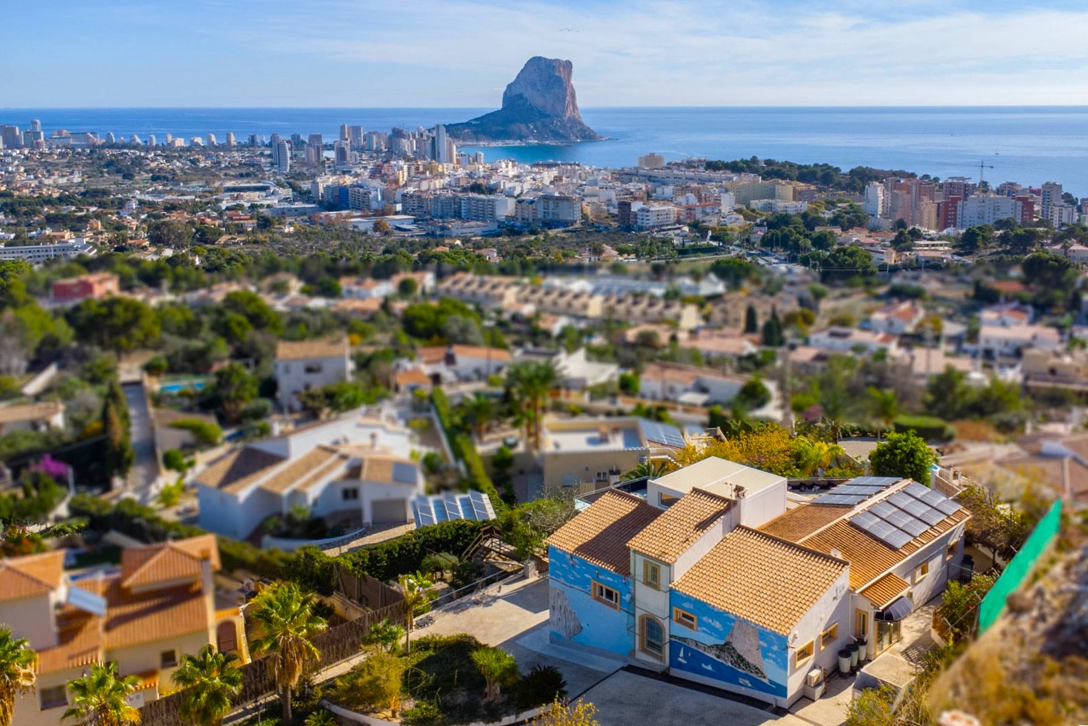 4597CAL Ruime villa met panoramisch zeezicht te koop in Calpe