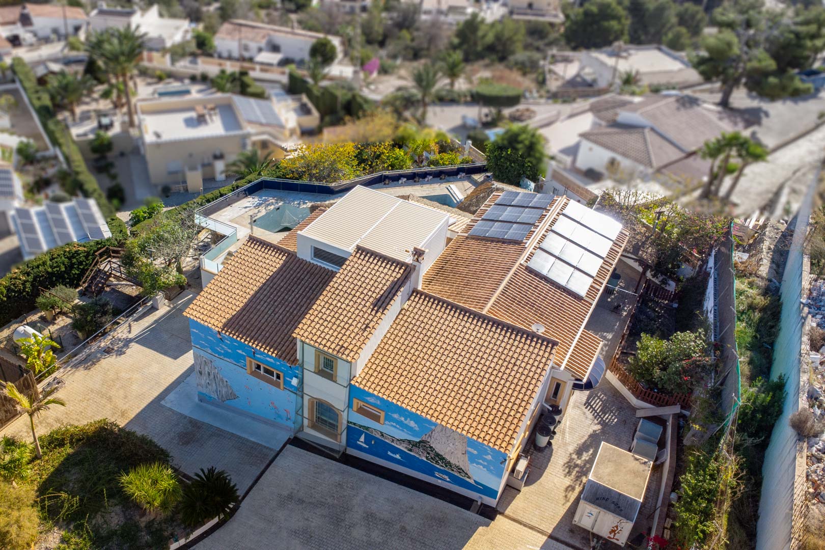 4597CAL Ruime villa met panoramisch zeezicht te koop in Calpe