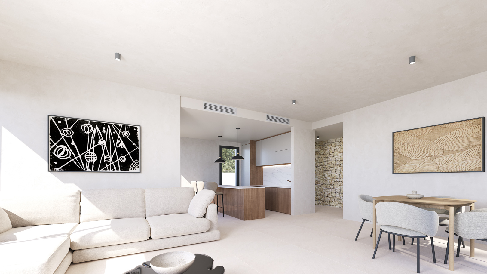 4600VER Moderne nieuwbouw villa met zwembad te koop in Els Poblets,