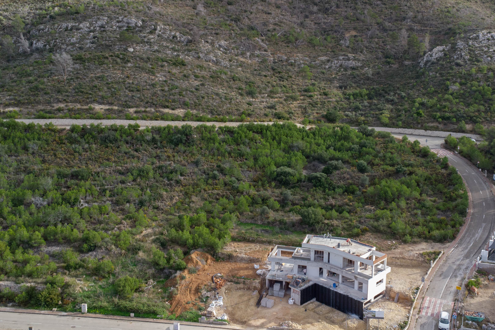 4603JAV Parcela con vistas al mar, libre de constructor, en venta en Jávea