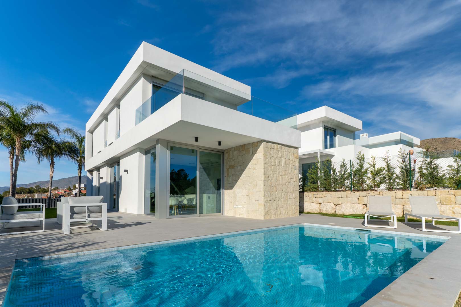 8317FIN Modern villa for sale in Finestrat.
