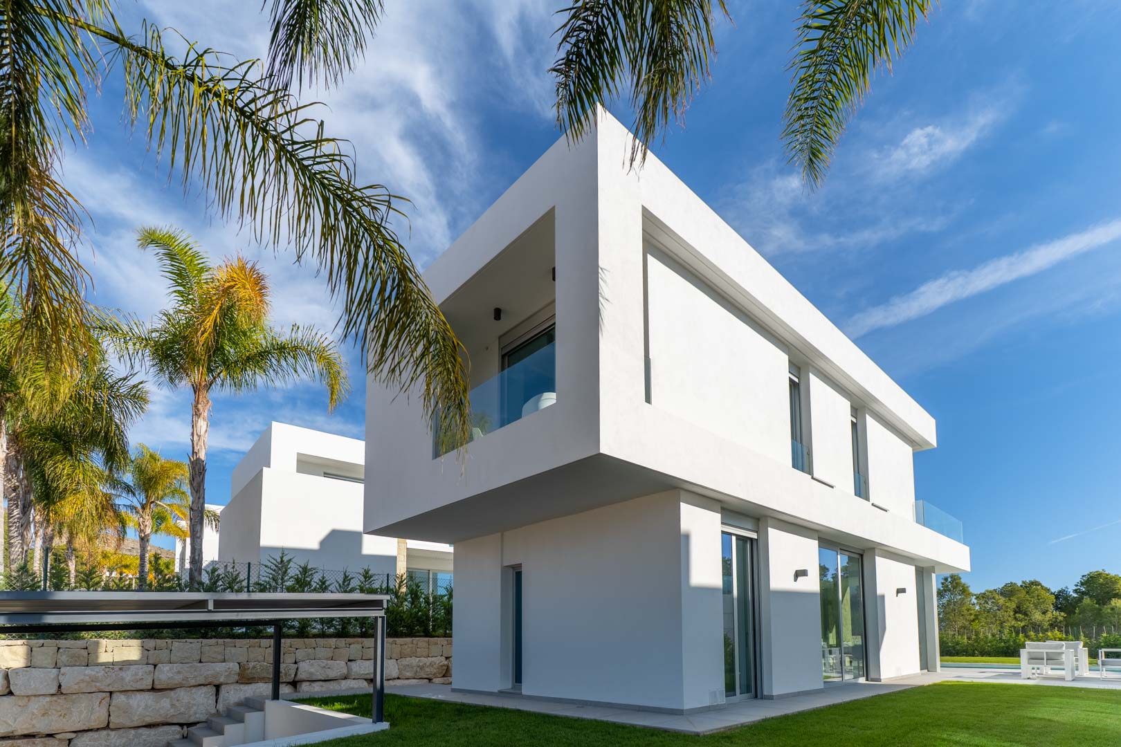 8317FIN Modern villa for sale in Finestrat.