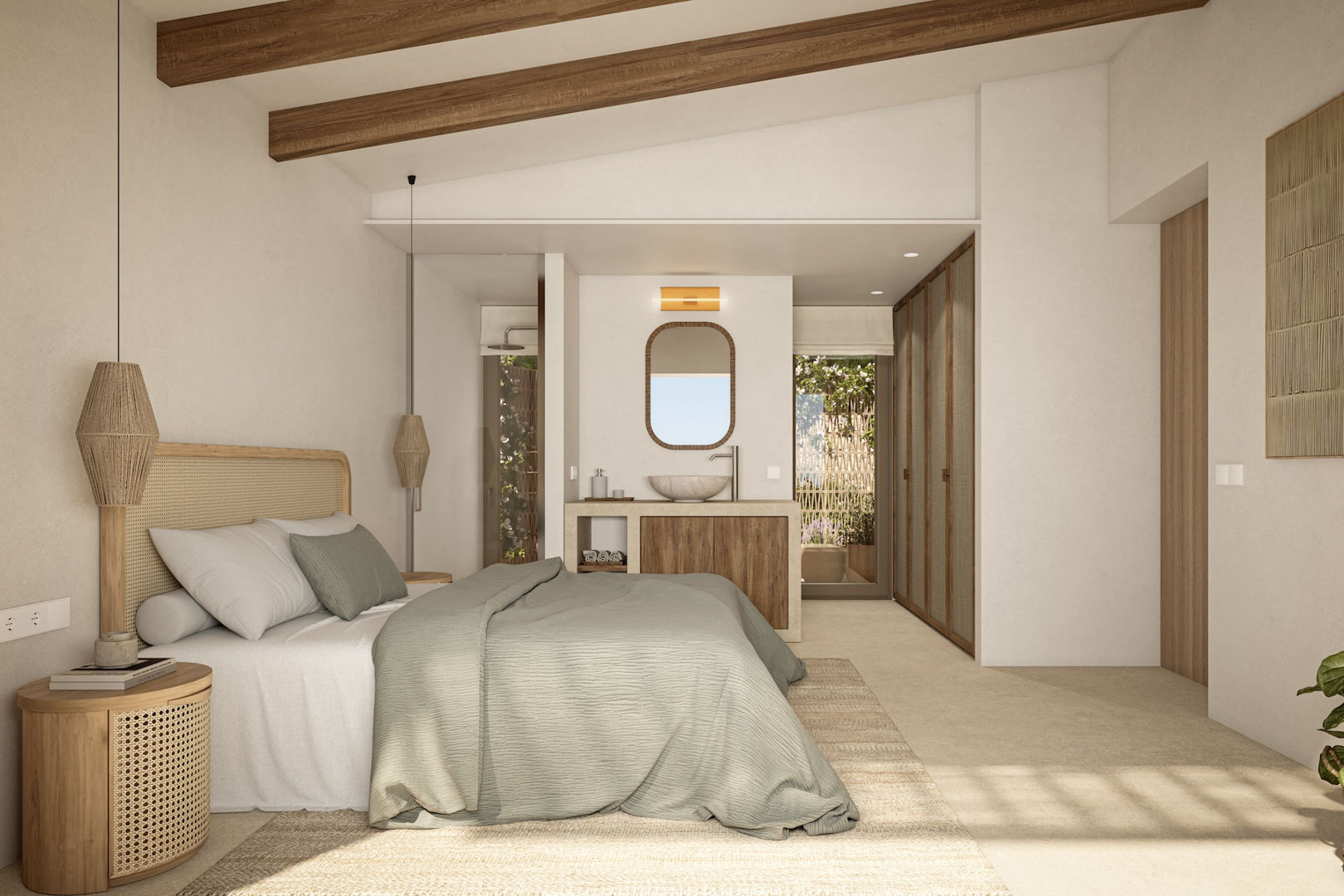 8318BEN Villa avec projet de rénovation et vue sur mer à vendre à Benissa.